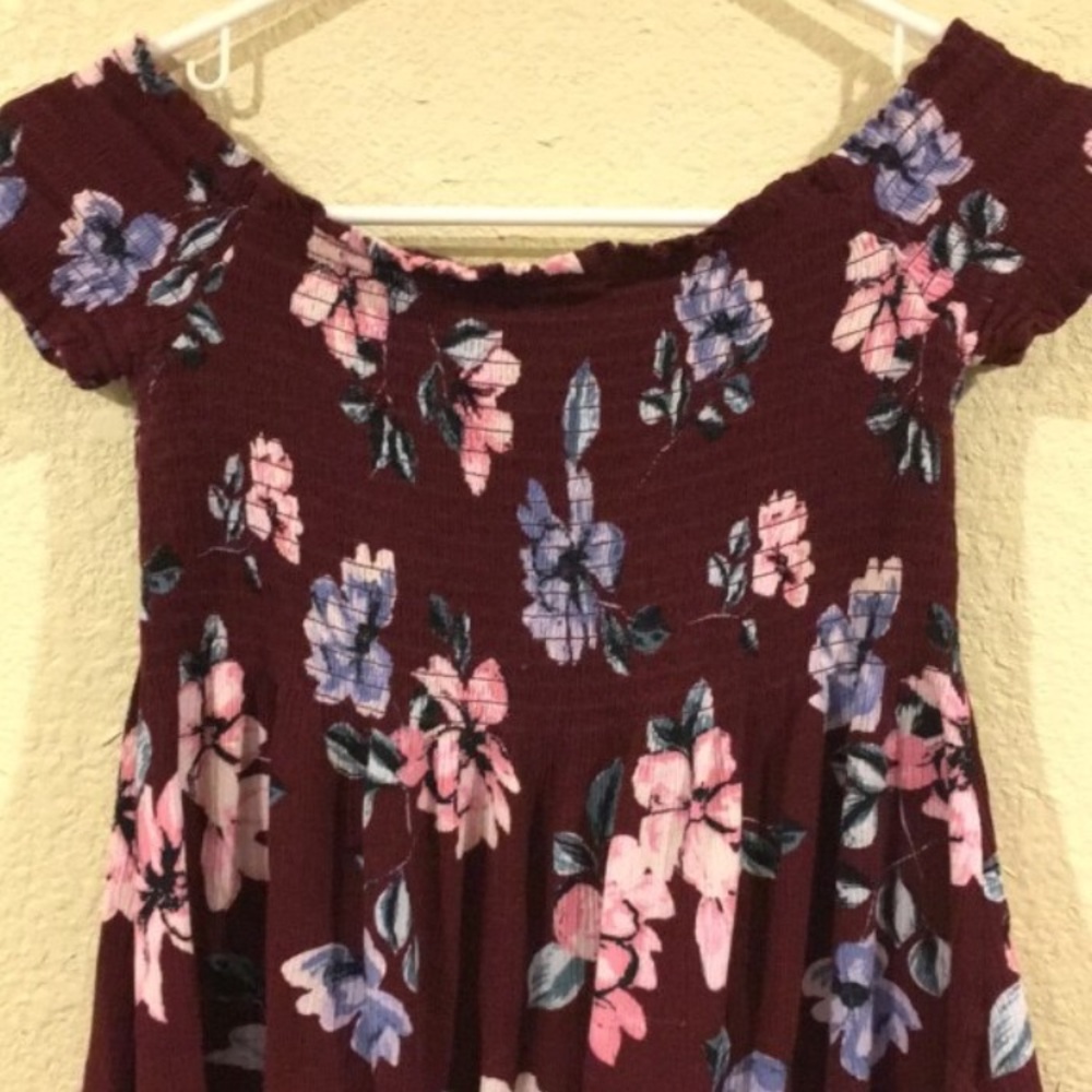 Kendall and Kylie floral blouse